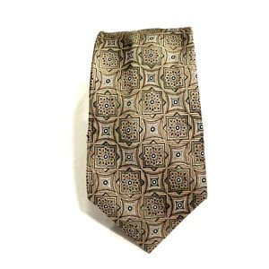 Pronto Uomo Patterned Silk Tie NWOT